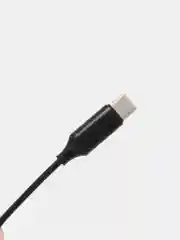 Микрофон петличный проводной (петличка) с выходом Type-C, Lavalier, 1,5м черный