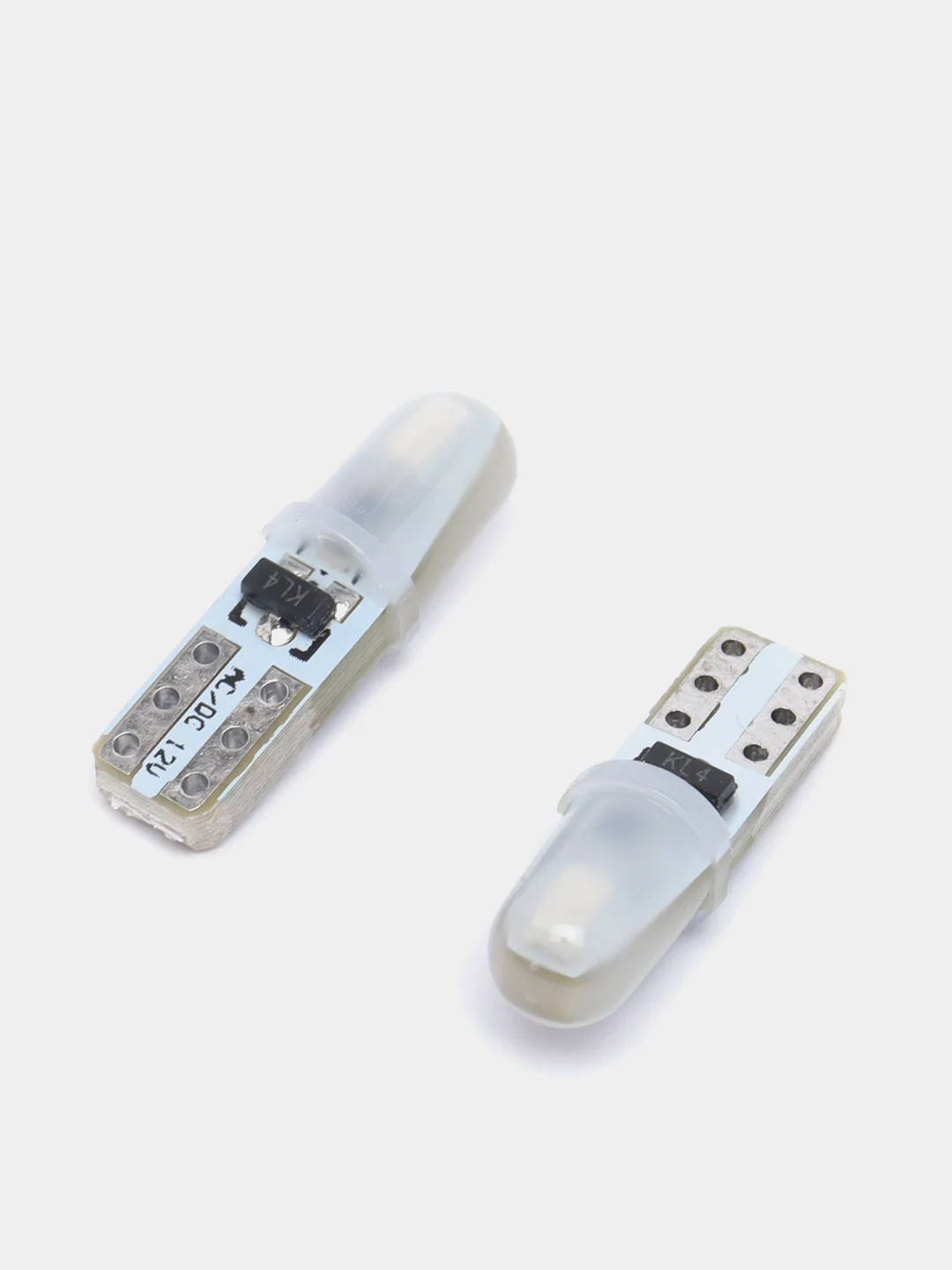 Синий автомобильная светодиодная лампа Т5 3014 2 SMD, 5 штук
