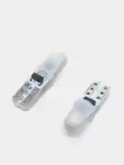 Синий автомобильная светодиодная лампа Т5 3014 2 SMD, 5 штук