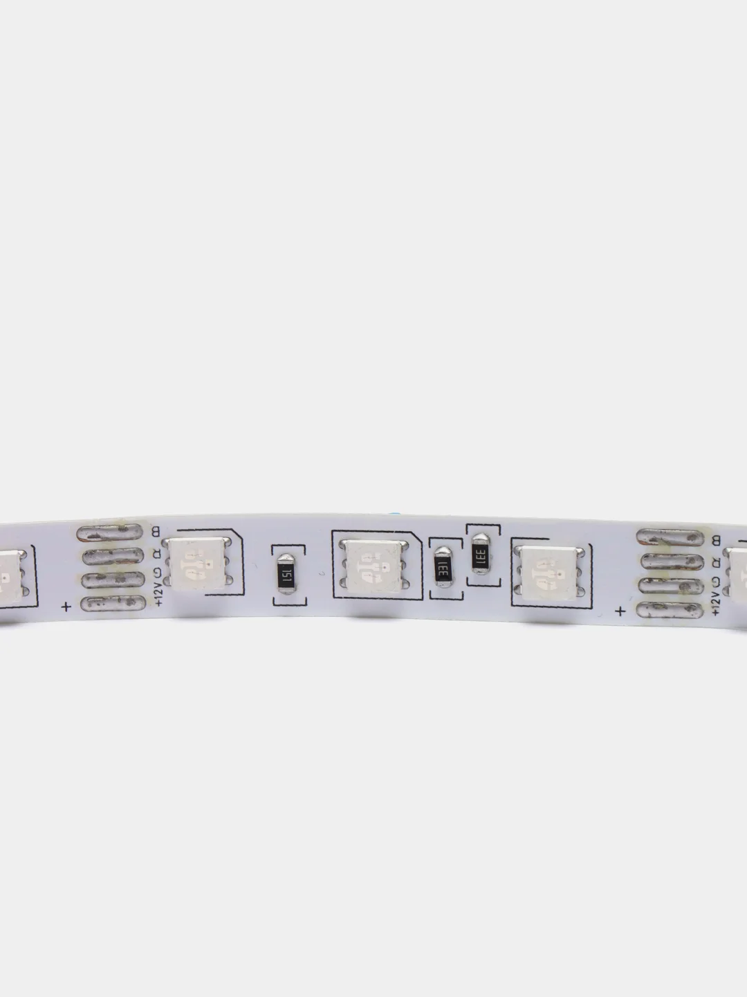 Светодиодная лента 5050, 60св/м, 12V, незащищенная, RGB 828, 14.4W/m, 1 метр