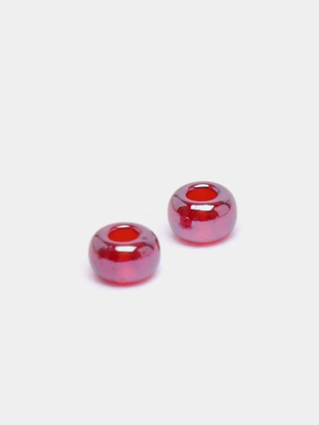 Бордовый чешский бисер Preciosa 10/0, Transparent sfinx, 10 и 50 грамм