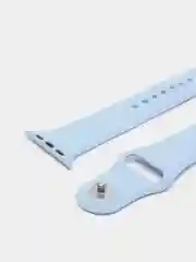 Небесно-голубой ремешок для Apple Watch + чехол со стеклом