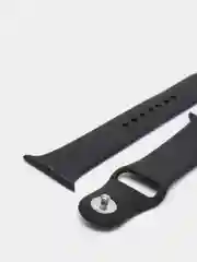 Черный ремешок для Apple Watch + чехол со стеклом