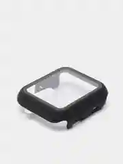 Черный ремешок для Apple Watch + чехол со стеклом