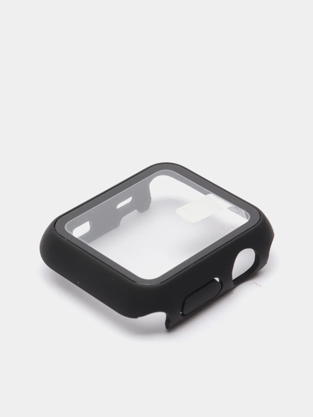 Черный ремешок для Apple Watch + чехол со стеклом