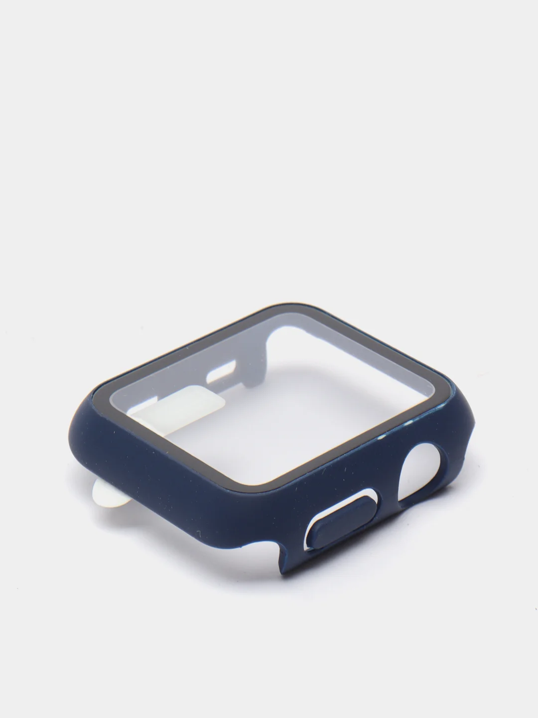 Темно-синий ремешок для Apple Watch + чехол со стеклом