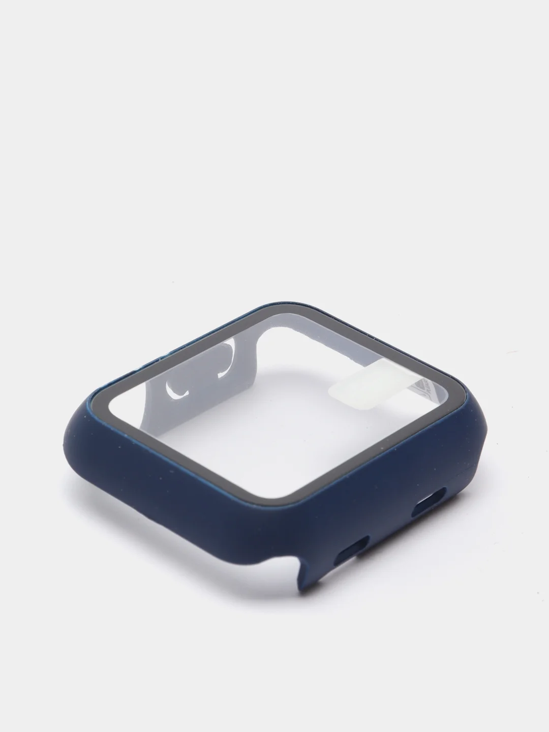 Темно-синий ремешок для Apple Watch + чехол со стеклом