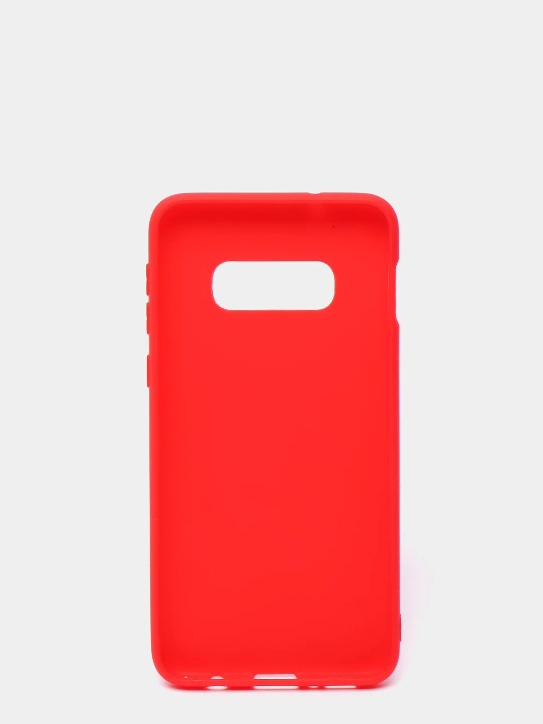 Красный чехол Samsung Galaxy S10e (Самсунг Галакси С10е), силиконовый