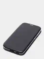 Черный чехол-книжка для Samsung Galaxy S21
