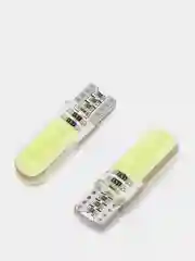 Светодиодные лампы (2шт) canbus в габарит, салон, подсветка номера 12LED silicon