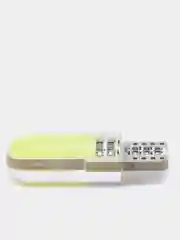 Светодиодные лампы (2шт) canbus в габарит, салон, подсветка номера 12LED silicon