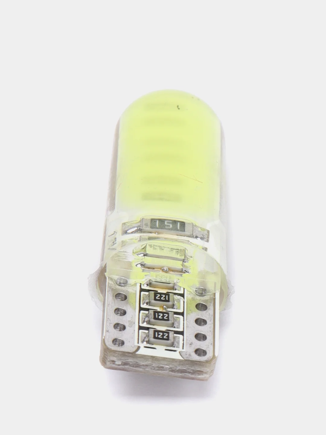 Светодиодные лампы (2шт) canbus в габарит, салон, подсветка номера 12LED silicon