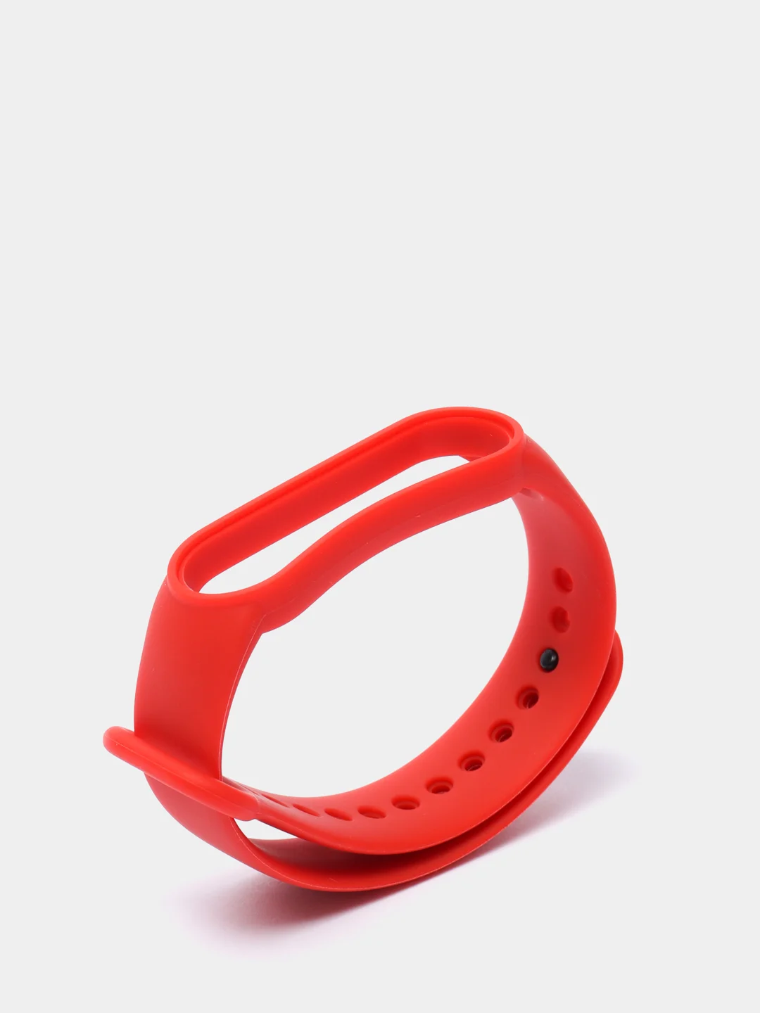 Красный ремешок для Xiaomi Mi Band 5 6 фитнес браслета силиконовый