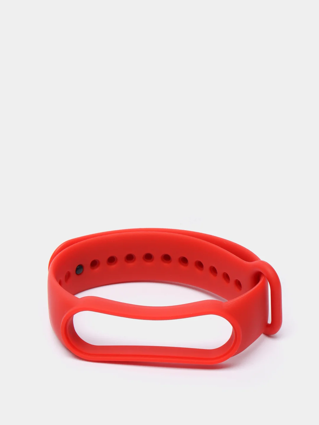 Красный ремешок для Xiaomi Mi Band 5 6 фитнес браслета силиконовый