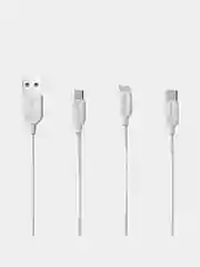 Зарядка для айфона, microUSB / Кабель lightning /для зарядки iPhone Borofone BX14, 3A/2,4A