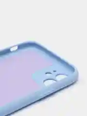 Ледяной чехол для iPhone 11, 12 с бархатной подкладкой с картинкой / рисунком