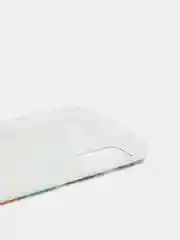 Мятный чехол Samsung Galaxy A03s силиконовый с рисунком (Самсунг Галакси А03с)