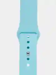 Светло-синий ремешок для Apple Watch, силиконовый