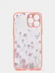 Розовый чехол для айфон (iPhone) 11 13 14 15 / 7 / 8 Plus / SE2 Pro Max XR про макс пластиковый