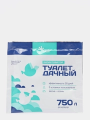 Биоактиватор для дачного туалета "Туалет дачный"