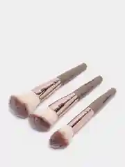 Серебряный косметический набор кистей для макияжа, 9 штук