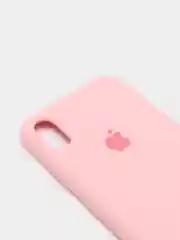 Розовый силиконовый чехол для Айфон 6/6s, 7/8, 7+/8+, X/Xs, Xr, 11, 11Pro, 11ProMax
