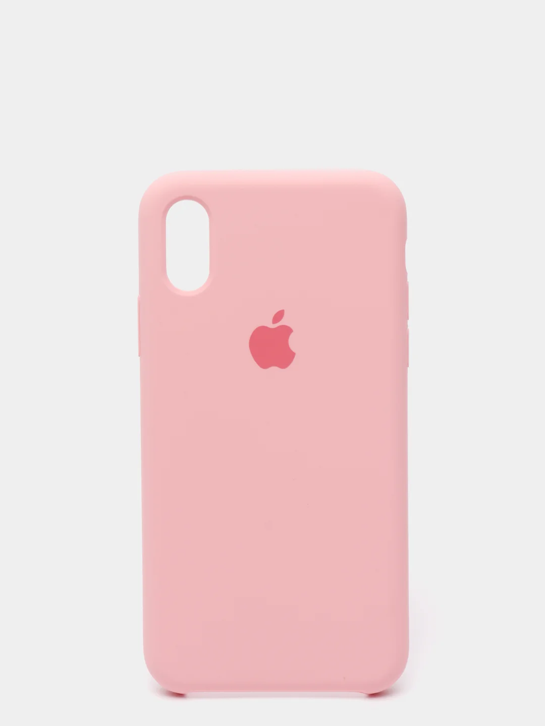 Розовый силиконовый чехол для Айфон 6/6s, 7/8, 7+/8+, X/Xs, Xr, 11, 11Pro, 11ProMax