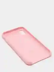 Розовый силиконовый чехол для Айфон 6/6s, 7/8, 7+/8+, X/Xs, Xr, 11, 11Pro, 11ProMax