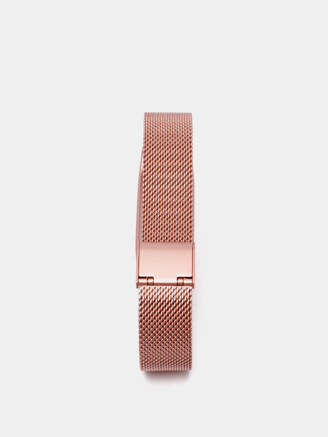 Розовый металлический ремешок для Xiaomi  Mi Band 3 и Band 4