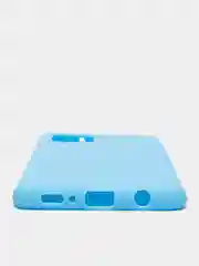 Голубой чехол для Samsung Galaxy A42 силиконовый матовый