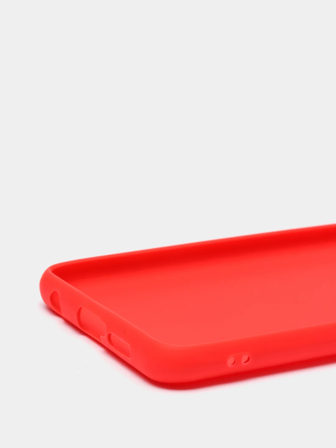 Красный чехол на Xiaomi Poco X3 (NFC) / X3 Pro силиконовый, сяоми поко