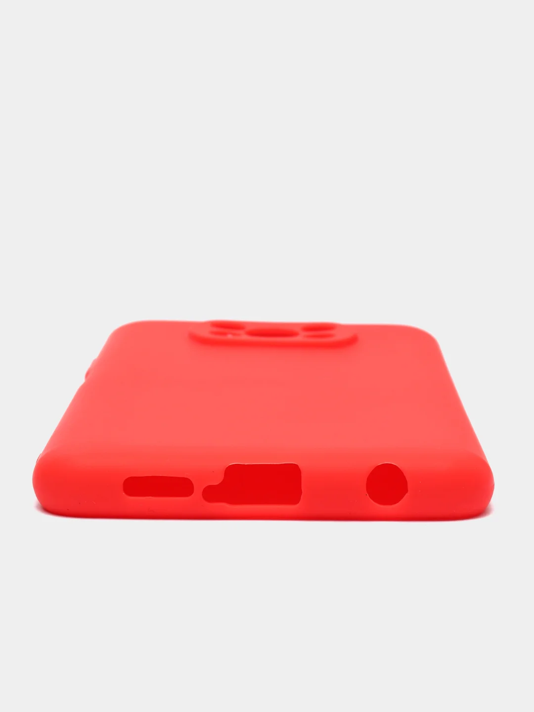 Красный чехол на Xiaomi Poco X3 (NFC) / X3 Pro силиконовый, сяоми поко
