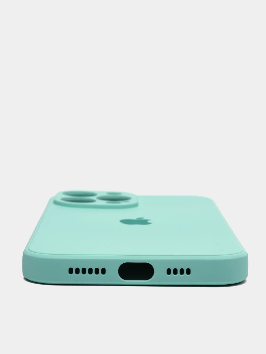Мятный чехол на iPhone 11, 13, 12, XR, Pro, Max, Mini, бархатный