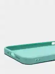 Мятный чехол на iPhone 11, 13, 12, XR, Pro, Max, Mini, бархатный