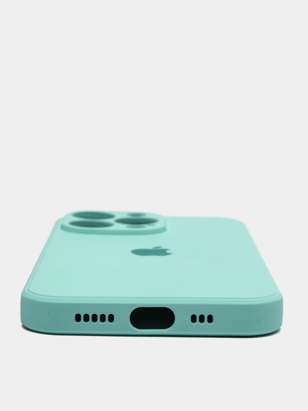 Мятный чехол на iPhone 11, 13, 12, XR, Pro, Max, Mini, бархатный