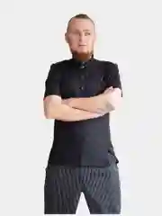 Китель поварской ALFIN uni, мужской, черный