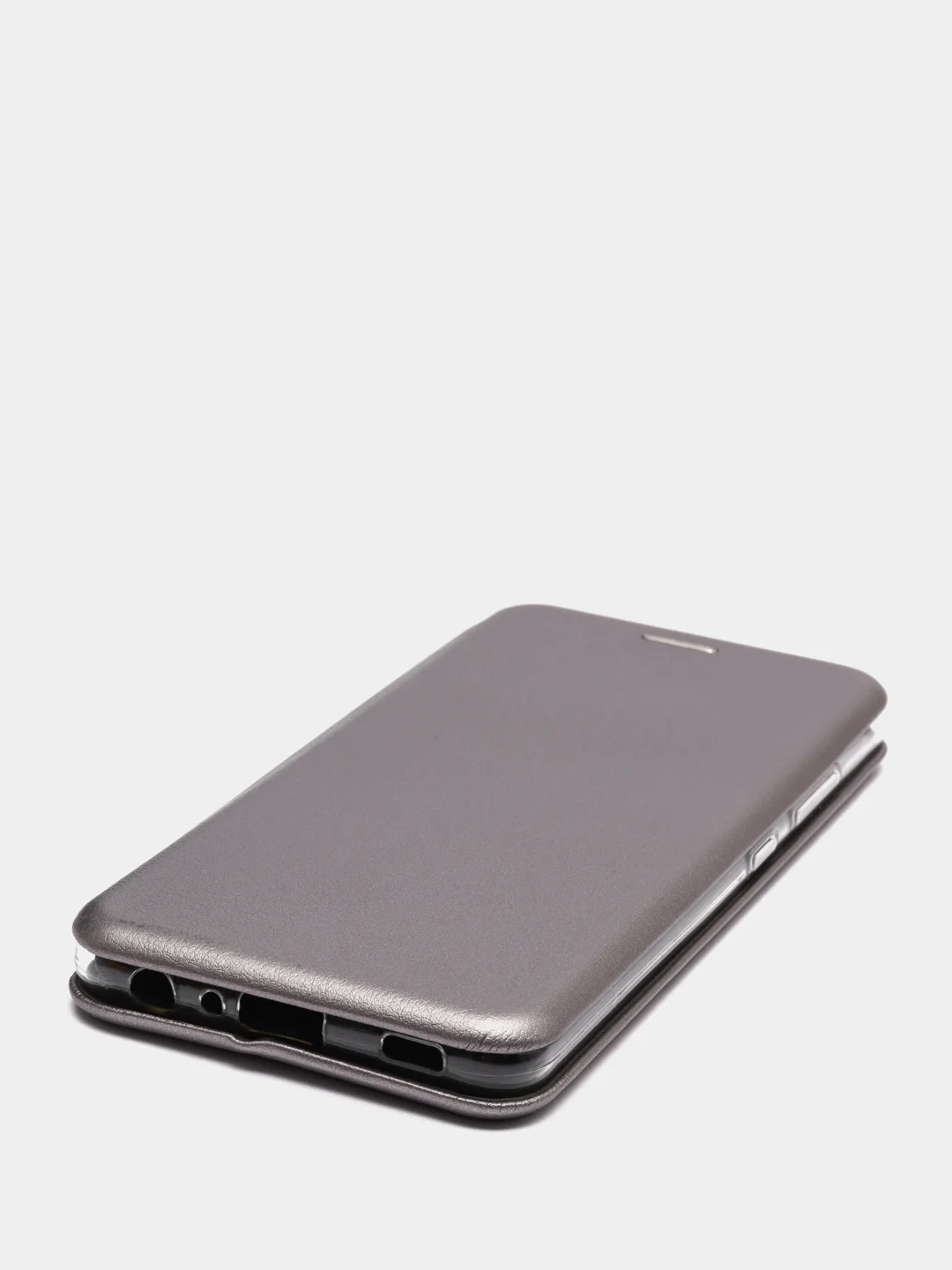 Серебряный чехол-книжка для Samsung Galaxy A32