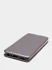 Серебряный чехол-книжка для Samsung Galaxy A32