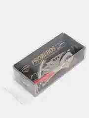 Серебряный рыболовная блесна PROBEROS, цикада (cicada), 5 размеров, 2 цвета
