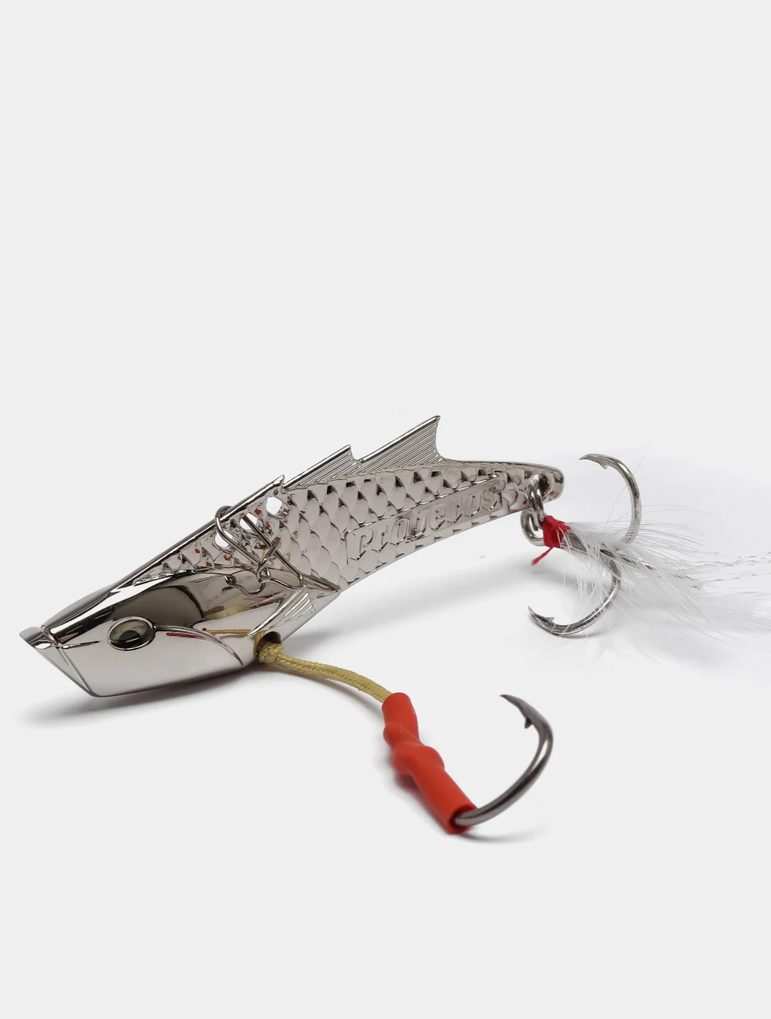 Серебряный рыболовная блесна PROBEROS, цикада (cicada), 5 размеров, 2 цвета