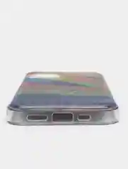 Оливковый чехол iPhone 12 (6.1)/ 12 Pro, Pro Max, mini силиконовый переливающийся жидкий с блестками