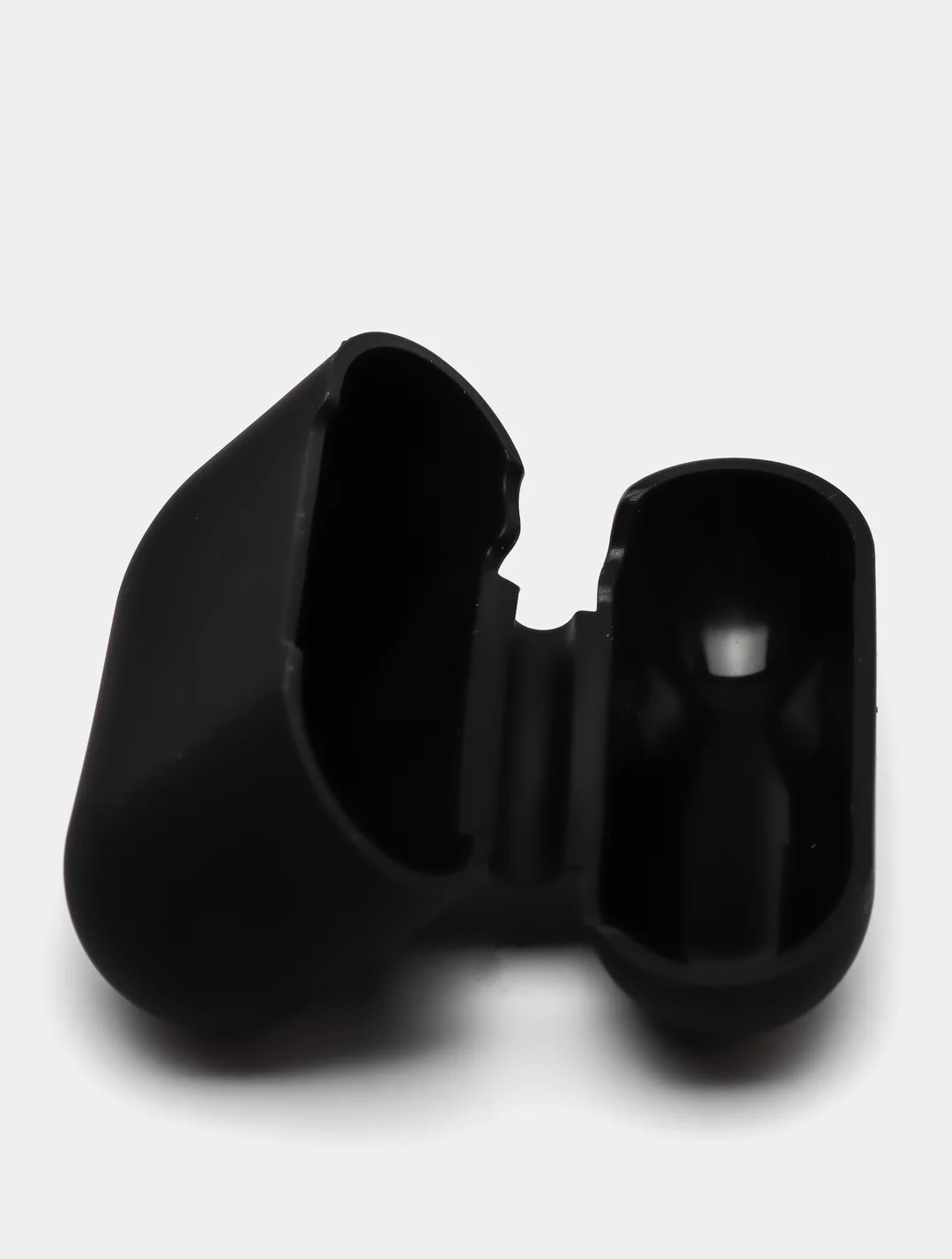 Серый чехол для  наушников Apple Airpods 3 аирподс силиконовый