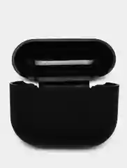 Серый чехол для  наушников Apple Airpods 3 аирподс силиконовый