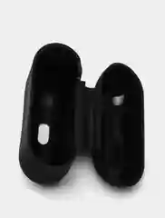 Серый чехол для  наушников Apple Airpods 3 аирподс силиконовый