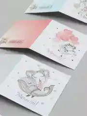 Прозрачный открытки закрытки "Мечтай!", складные, миниатюрные