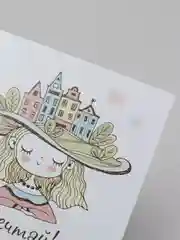 Прозрачный открытки закрытки "Мечтай!", складные, миниатюрные