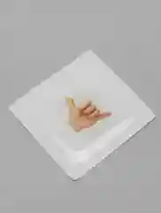 Бежевый 3d стикеры / объемные наклейки на телефон
