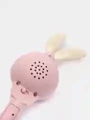 Музыкальная игрушка "Милый дружок", звук, свет, цвет розовый