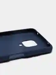Темно-синий чехол Xiaomi Redmi Note 9 Pro / Note 9 Pro Max / Note 9S силиконовый цветной матовый