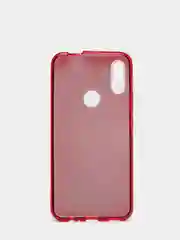 Красный чехол блестящий Honor 9X, Huawei P Smart Z накладка с блёстками